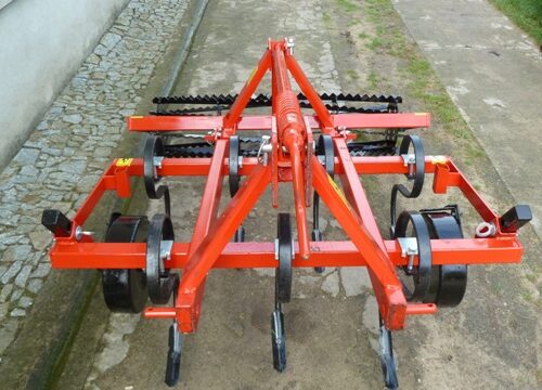 SPRING TINES CULTIVATOR WITH CRUMBLER ROLLER 1800mm