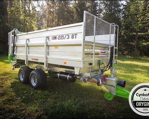 MUCK SPREADER REAR DISCHARGE N221/3 - 8t